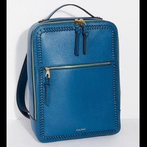 RARE Limited Calpak Kaya Laptop Backpack Turquoise / Deep Sea  / Teal Blue Used